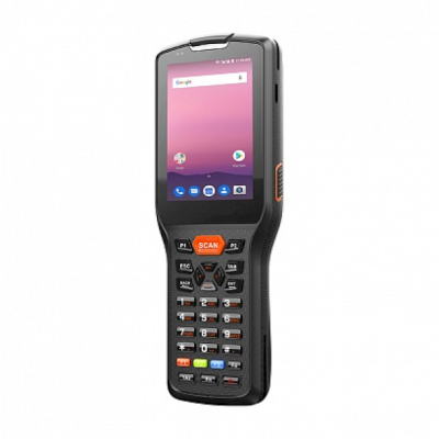 Терминал сбора данных UROVO DT30 Android 9.0 / Octa-core 1.4GHz / 2+16 GB / Zebra SE4710 / 2D Imager / 3.2" / 480 x 320 / 4G (LTE) / BT / Wi-Fi / GPS / 4500mah / NFC / IP 67 / 280 g / 32 key	