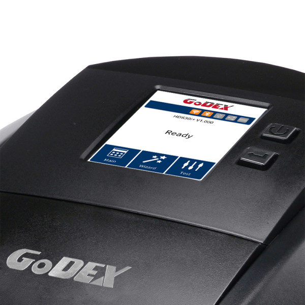 Купить Принтер этикеток GoDEX RT833i+, 300 dpi, USB, RS232, Ethernet у официального дистрибьютора